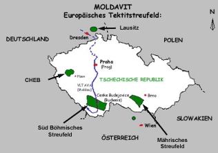 Moldavite Streufeld